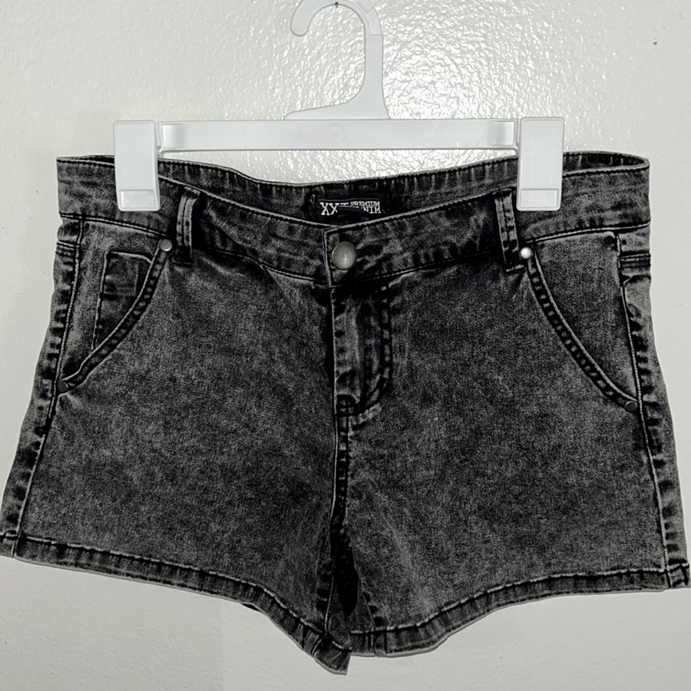 Forever 21 denim shorts, acid wash